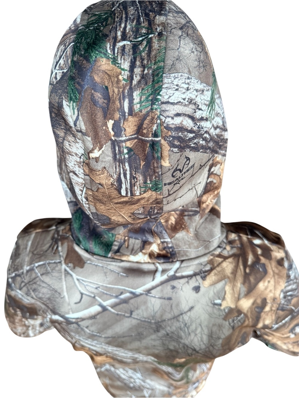 Realtree Under Armor Camo Hoodie Pullover Streetwear Sweatshirt - Picture 5 of 6